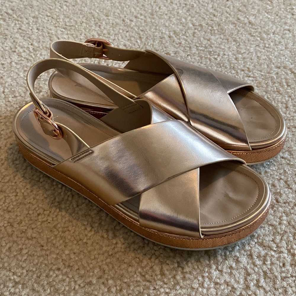 Aldo Crossband Platform Sandals